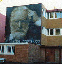 fresque de victor hugo