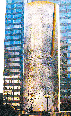 fresque de 950 m2  la defense