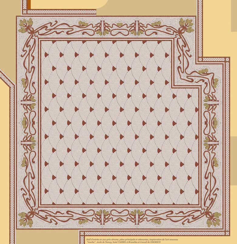 maquette art nouveau